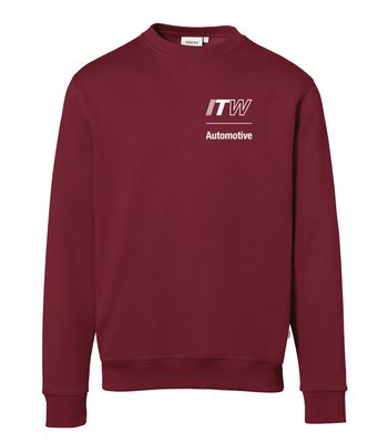 Sweat-Shirt Classic weinrot