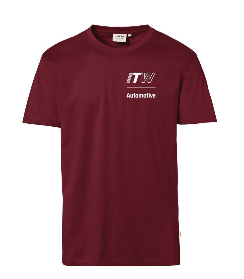 T-Shirt Classic weinrot